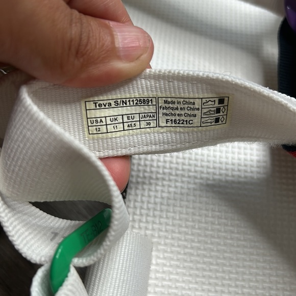 TEVA Original Universal Pride Sandals - Men's 12 NWT! Style 1125891 - Picture 8 of 10